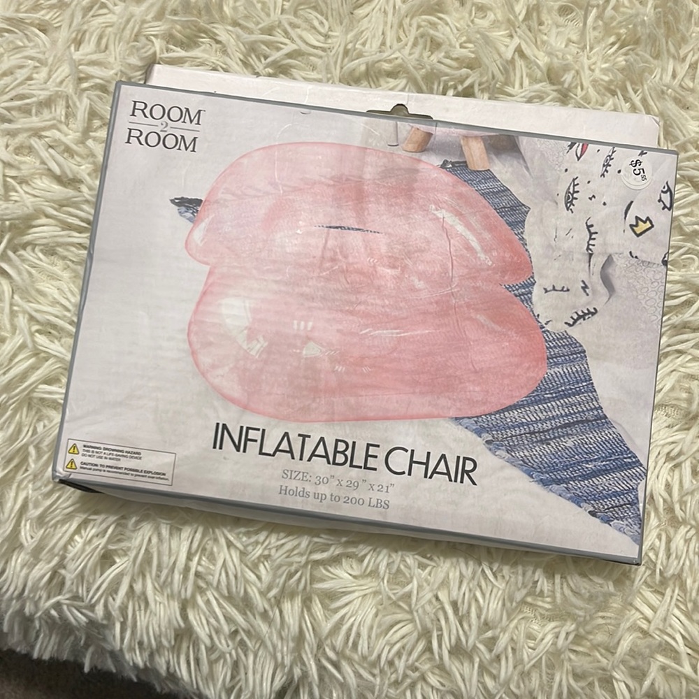 LAST DAY 🦃Inflatable chair new in box